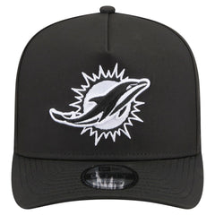 Miami Dolphins New Era Gore-Tex A-Frame 9FIFTY Adjustable Hat - Black Hats