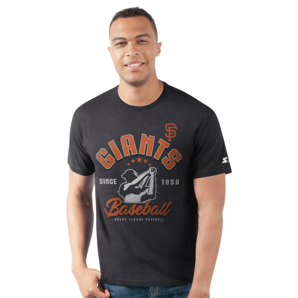San Francisco Giants Starter Prime Time Batter T-Shirt - Black T-shirts
