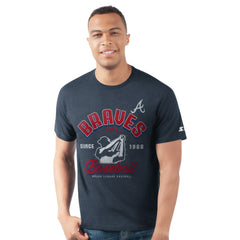 Atlanta Braves Starter Prime Time Batter T-Shirt - Navy T-shirts