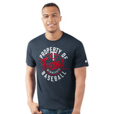 Minnesota Twins Starter Prime Time Property Of T-Shirt - Navy T-shirts
