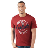 St. Louis Cardinals Starter Prime Time Property Of T-Shirt - Red T-shirts