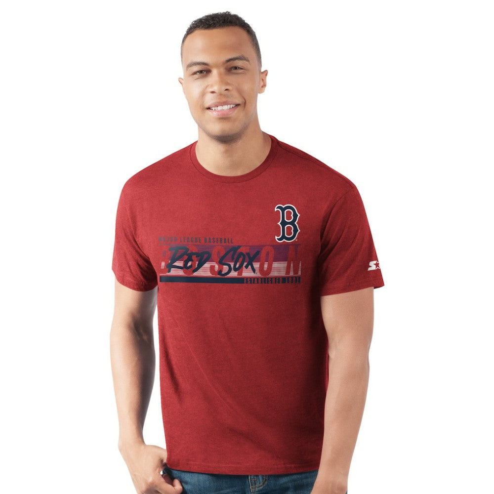 Boston Red Sox Starter Prime Time Team T-Shirt - Red T-shirts