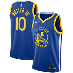 Jimmy Butler III Golden State Warriors Youth Swingman Jersey Icon Editi- Royal - Nike