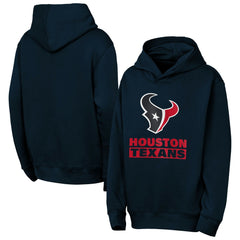 Houston Texans Outerstuff Youth Back to Basics Hoodie - Navy Hoodies