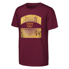 Washington Commanders Outerstuff Youth Never Quit 2-Pack T-Shirt Set - Burgundy T-shirts