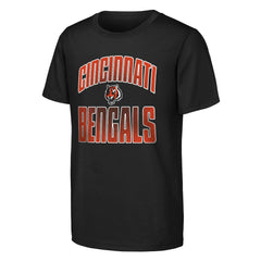 Cincinnati Bengals Outerstuff Youth Never Quit 2-Pack T-Shirt Set - Black T-shirts
