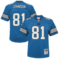 Calvin Johnson Detroit Lions Youth Legacy Replica Jersey - Blue Jerseys