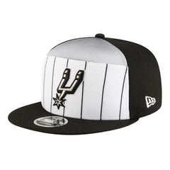 San Antonio Spurs Youth 2025 NBA Tip Off Split Panel 9FIFTY Snapback Hat White/Black - New Era