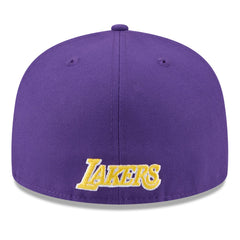 Los Angeles Lakers 2025 NBA Tip Off Split Panel 59FIFTY Fitted Hat White/Purple - New Era