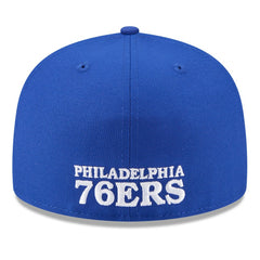 Philadelphia 76ers 2025 NBA Tip Off Split Panel 59FIFTY Fitted Hat White/Royal - New Era