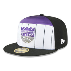 Sacramento Kings 2025 NBA Tip Off Split Panel 59FIFTY Fitted Hat White/Black - New Era