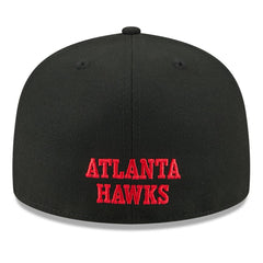 Atlanta Hawks 2025 NBA Tip Off Split Panel 59FIFTY Fitted Hat White/Black - New Era