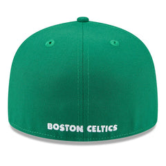 Boston Celtics 2025 NBA Tip Off Split Panel 59FIFTY Fitted Hat White/Kelly Green - New Era