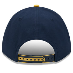 Indiana Pacers 2025 NBA Tip Off M-Crown A-Frame 9FORTY Adjustable Hat White/Navy - New Era