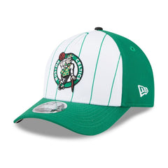 Boston Celtics 2025 NBA Tip Off M-Crown A-Frame 9FORTY Adjustable Hat White/Kelly Green - New Era
