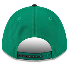 Boston Celtics 2025 NBA Tip Off M-Crown A-Frame 9FORTY Adjustable Hat White/Kelly Green - New Era