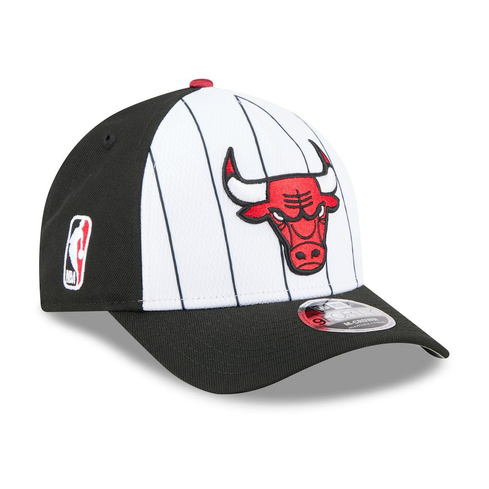 Chicago Bulls 2025 NBA Tip Off M-Crown A-Frame 9FORTY Adjustable Hat White/Black - New Era outlet