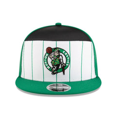Boston Celtics 2025 NBA Tip Off Split Panel 9FIFTY Snapback Hat White/Kelly Green - New Era outlet