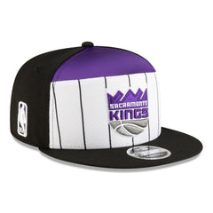 Sacramento Kings 2025 NBA Tip Off Split Panel 9FIFTY Snapback Hat White/Black - New Era outlet