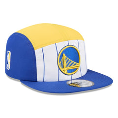 Golden State Warriors 2025 NBA Tip Off Camper Adjustable Hat White/Royal - New Era