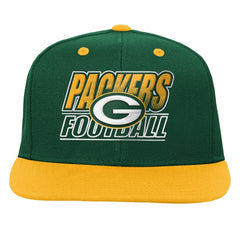 Green Bay Packers Outerstuff Youth Team Gradient Deadstock Snapback Hat - Green Hats