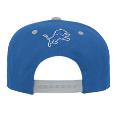 Detroit Lions Outerstuff Youth Team Gradient Deadstock Snapback Hat - Blue Hats