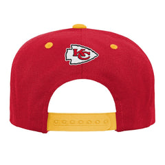 Kansas City Chiefs Outerstuff Youth Team Gradient Deadstock Snapback Hat - Red Hats
