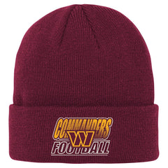 Washington Commanders Outerstuff Youth Team Gradient Cuffed Knit Hat - Burgundy Hats