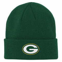 Green Bay Packers Outerstuff Youth Team Gradient Cuffed Knit Hat - Green Hats