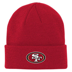 San Francisco 49ers Outerstuff Youth Team Gradient Cuffed Knit Hat - Scarlet Hats