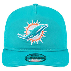 Miami Dolphins New Era Team 19TWENTY Adjustable Hat - Aqua Hats