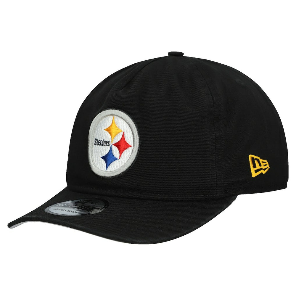 Pittsburgh Steelers New Era Team 19TWENTY Adjustable Hat - Black Hats