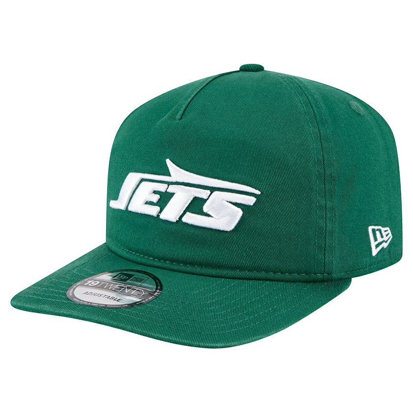 New York Jets New Era Team 19TWENTY Adjustable Hat - Green Hats