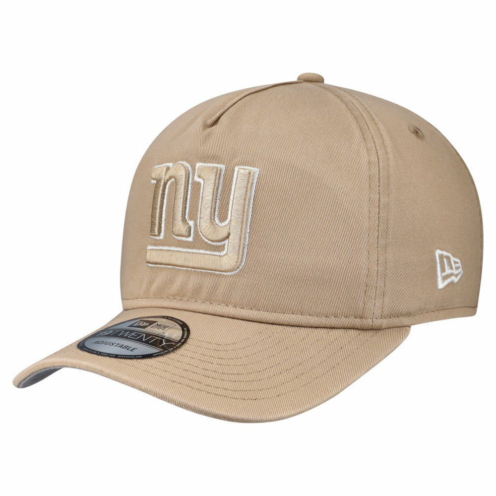New York Giants New Era 19TWENTY Adjustable Hat - Tan Hats