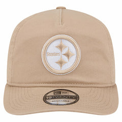 Pittsburgh Steelers New Era 19TWENTY Adjustable Hat - Tan Hats
