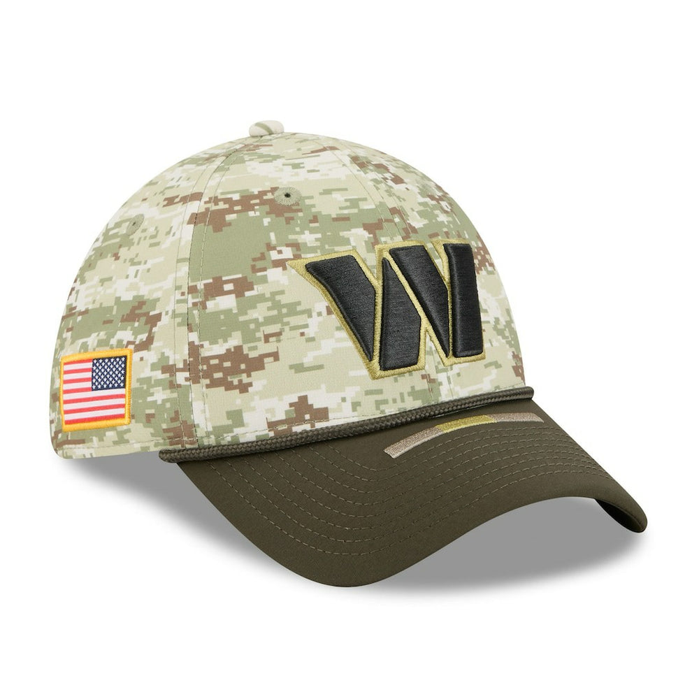 Washington Commanders New Era 2025 Salute to Service 39THIRTY Flex Hat - Camo Hats