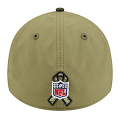 Miami Dolphins New Era 2025 Salute to Service 39THIRTY Flex Hat - Green Hats