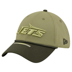 New York Jets New Era 2025 Salute to Service 39THIRTY Flex Hat - Green Hats