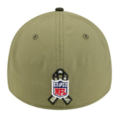 New York Jets New Era 2025 Salute to Service 39THIRTY Flex Hat - Green Hats