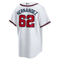 Daysbel Hernandez Atlanta Braves Nike Home Replica Jersey - White Jerseys