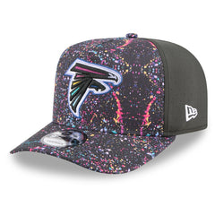 Atlanta Falcons New Era 2025 NFL Crucial Catch A-Frame 9FIFTY Snapback Hat - Black Hats