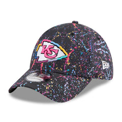 Kansas City Chiefs New Era 2025 NFL Crucial Catch 39THIRTY Flex Hat - Black Hats