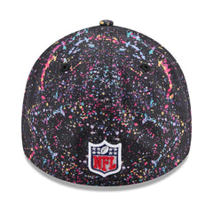 Las Vegas Raiders New Era 2025 NFL Crucial Catch 39THIRTY Flex Hat - Black Hats