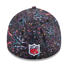 San Francisco 49ers New Era 2025 NFL Crucial Catch 39THIRTY Flex Hat - Black Hats