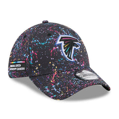 Atlanta Falcons New Era 2025 NFL Crucial Catch 39THIRTY Flex Hat - Black Hats