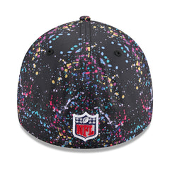 Green Bay Packers New Era 2025 NFL Crucial Catch 39THIRTY Flex Hat - Black Hats