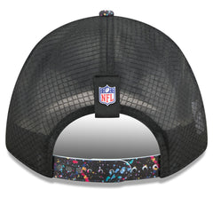 New York Jets New Era 2025 NFL Crucial Catch 9FORTY Adjustable Hat - Black Hats
