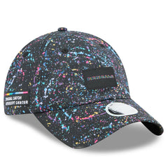 Cincinnati Bengals New Era Women's 2025 NFL Crucial Catch Pony Tail Adjustable Hat - Black Hats