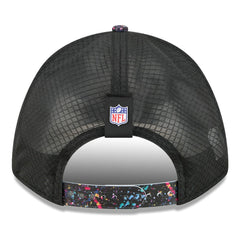 Las Vegas Raiders New Era Youth 2025 NFL Crucial Catch 9FORTY Adjustable Hat - Black Hats