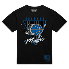 Orlando Magic Worldwide Collection Tri-Logo T-Shirt Black - Mitchell & Ness